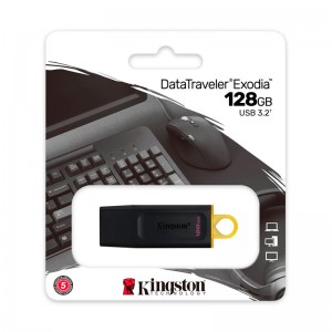 Pen Drive Kingston DataTraveler Exodia 128GB USB 3.2